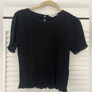 Good American ALWAYS FITS PLISSÉ TOP